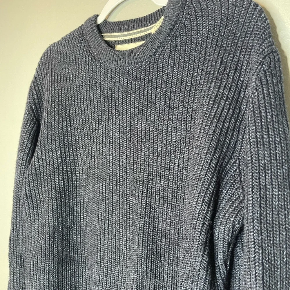 WEATHERPROOF VINTAGE Men's M Crew Neck Gray long Sleeve Sweater